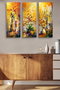 Wallity Cuadro Decorativo de MDF Multicolor (3 Piezas)
